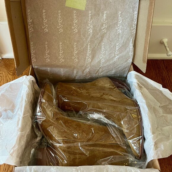 Matisse Caty Ankle Boots Fawn Suede 6.5 - Picture 11 of 11